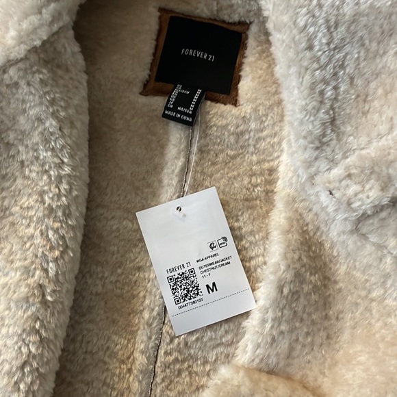 COPY - NWT Forever 21 Faux Suede Jacket - Picture 2 of 2